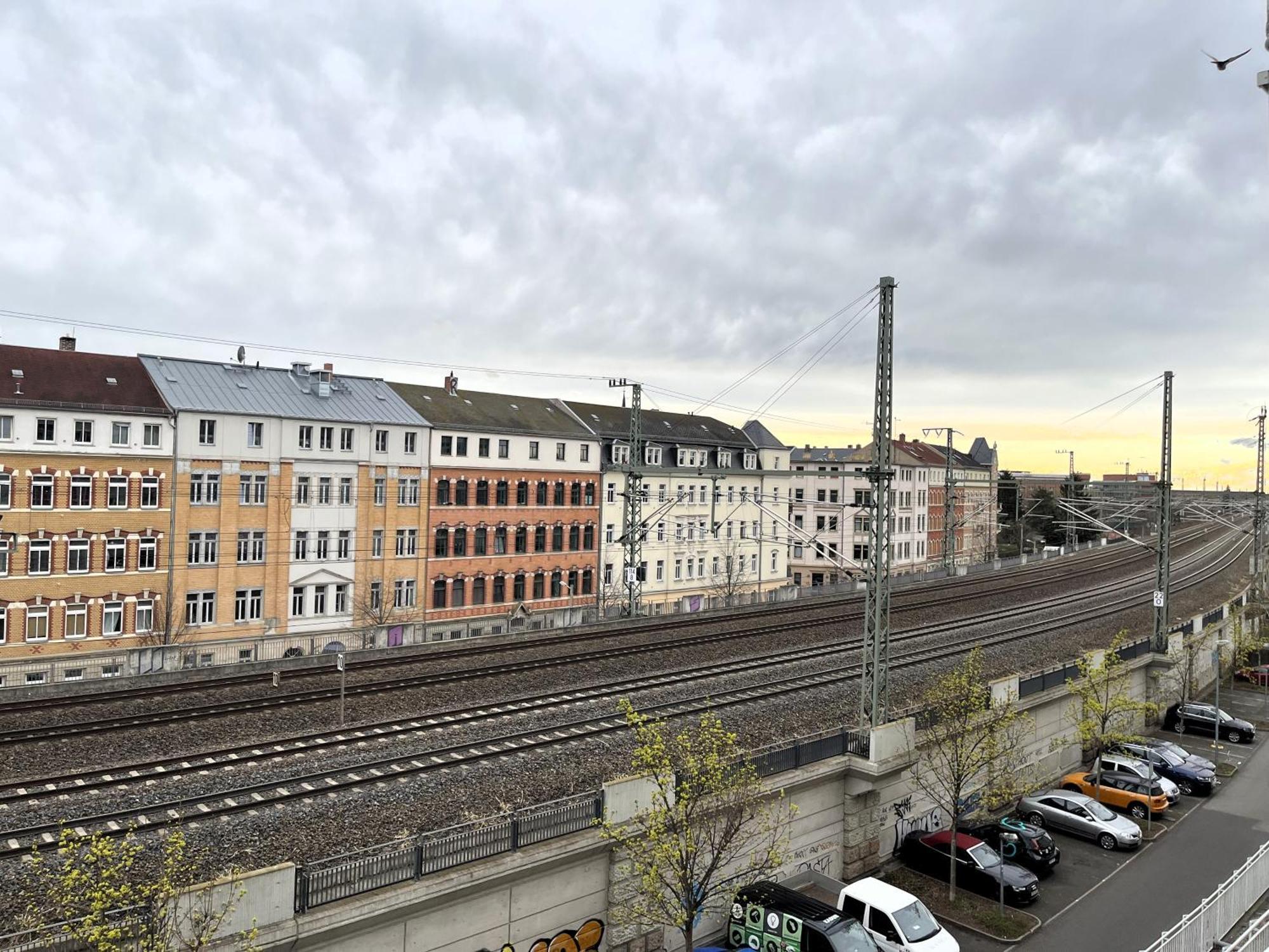 Wohnperle Neustadt - Zentral, Kostenloser Parkplatz, Lift, Klimaanlage Dresden Exterior foto